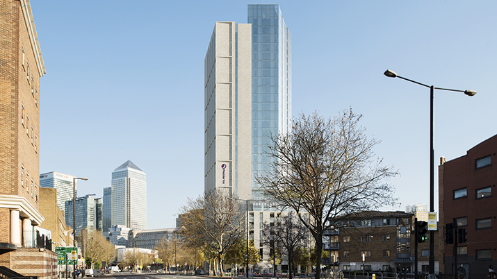 Canary Wharf Westferry Premier Inn Cgi 715x402px