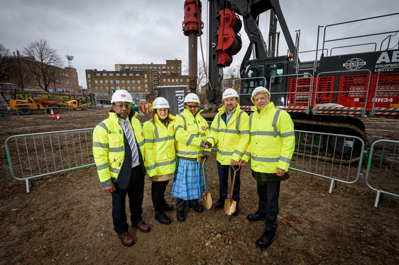 Rockwell Groundbreaking Event Louise Woodruff And Senior Stakeholders