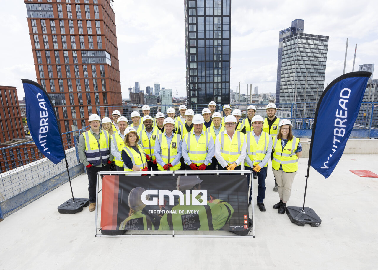 Topping Out Of Manchester Pi Rochdale Rd 15 07 25 (creds Gmi Construction)