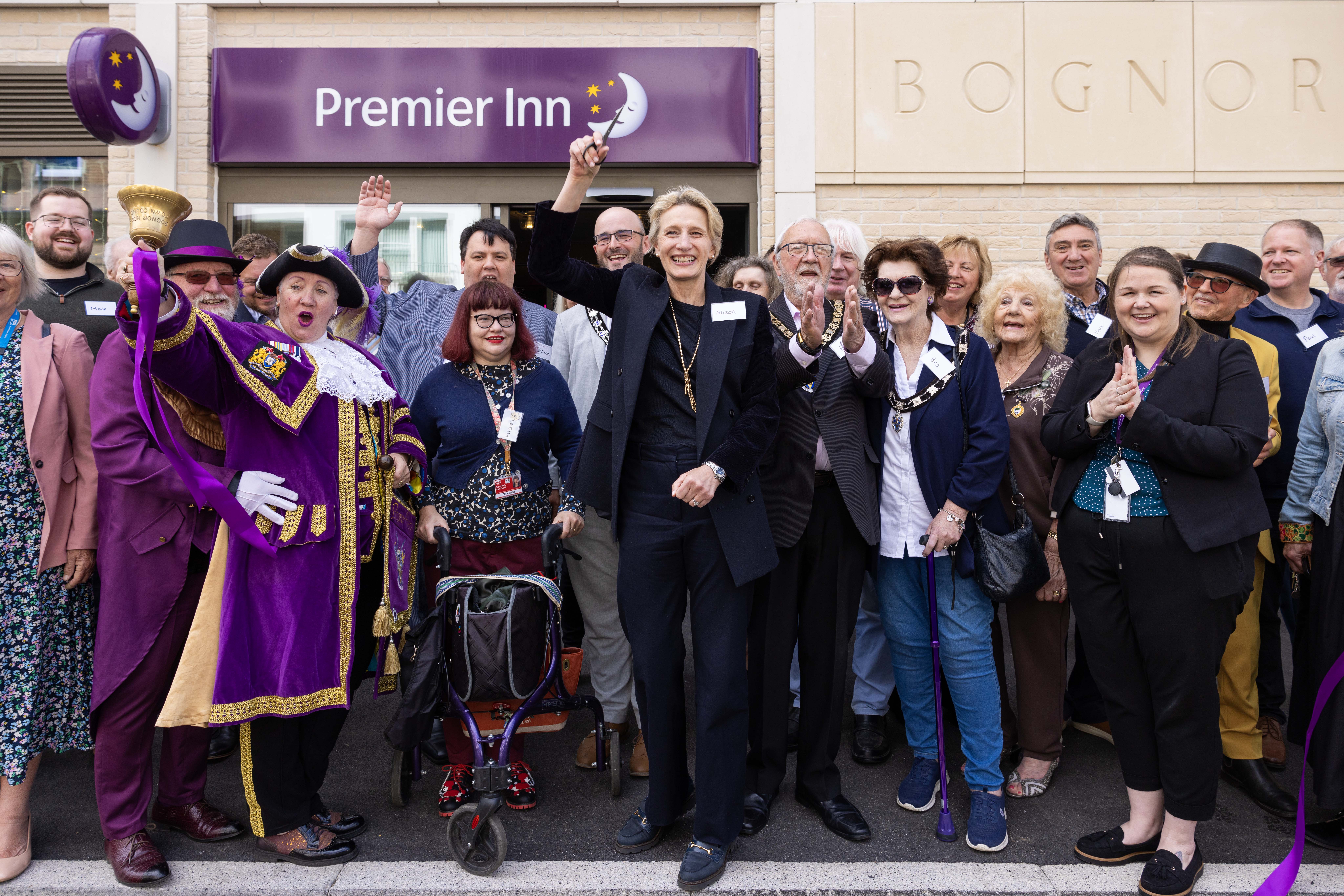 Alison Griffiths And Community Officially Opens Premier Inn Bognor Regis (seafront) 15th May 2026
